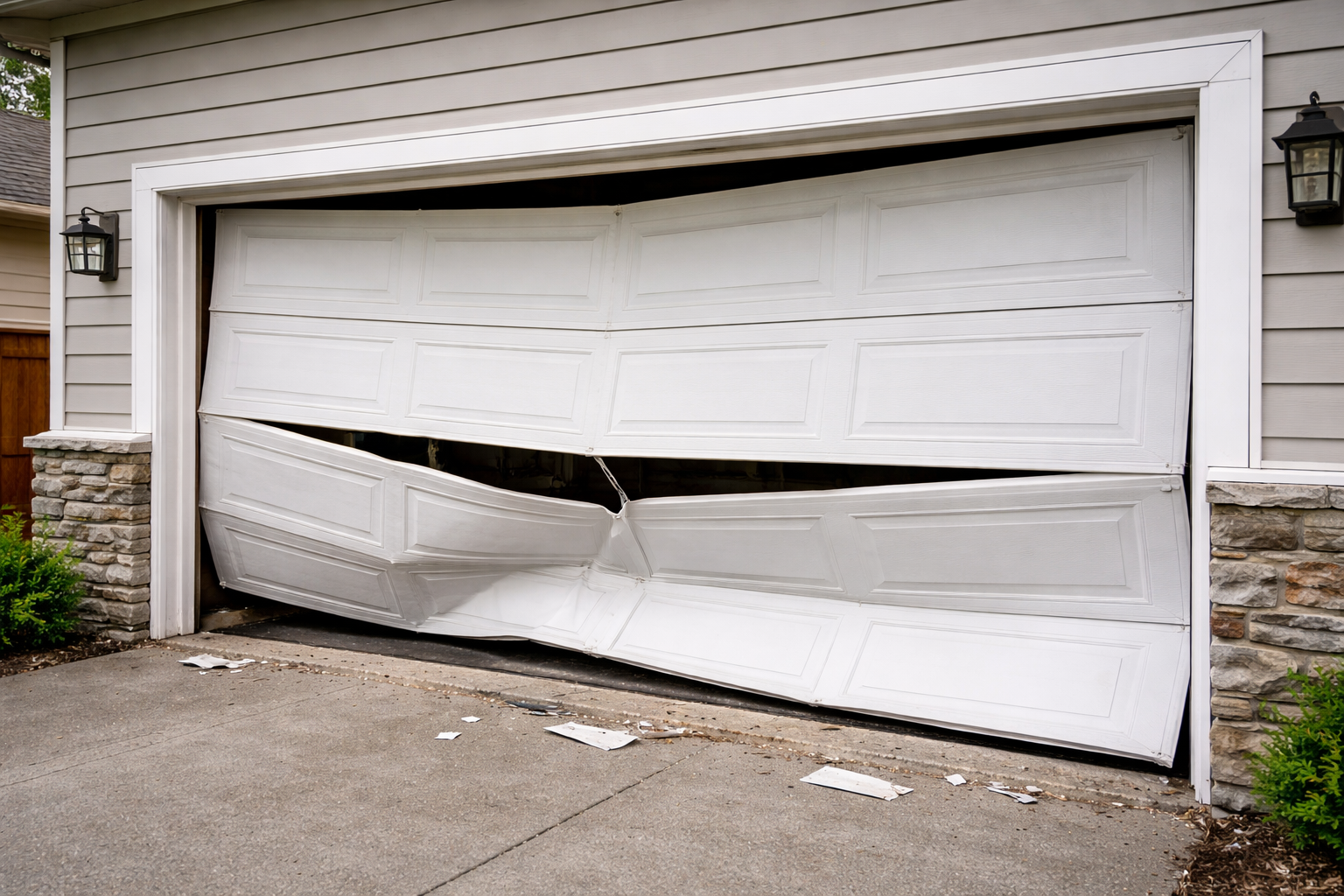 Emergency garage door repair