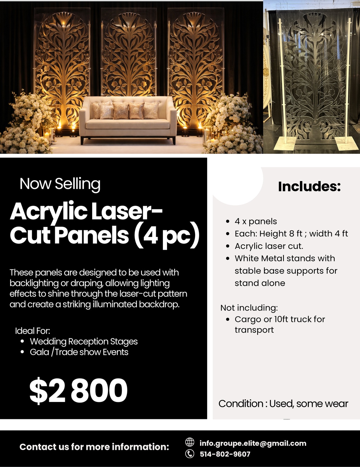 Grand Scroll Panel — Listing