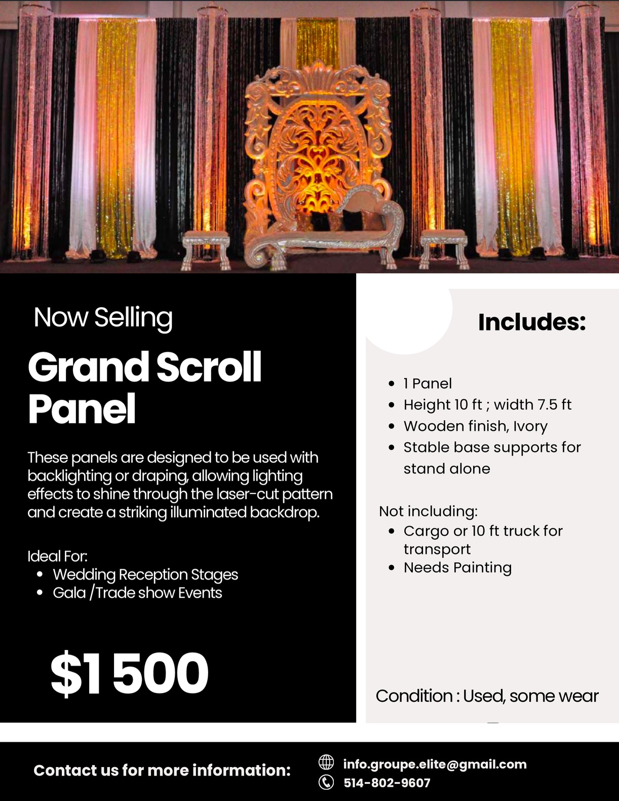 Grand Scroll Panel — Additional Views