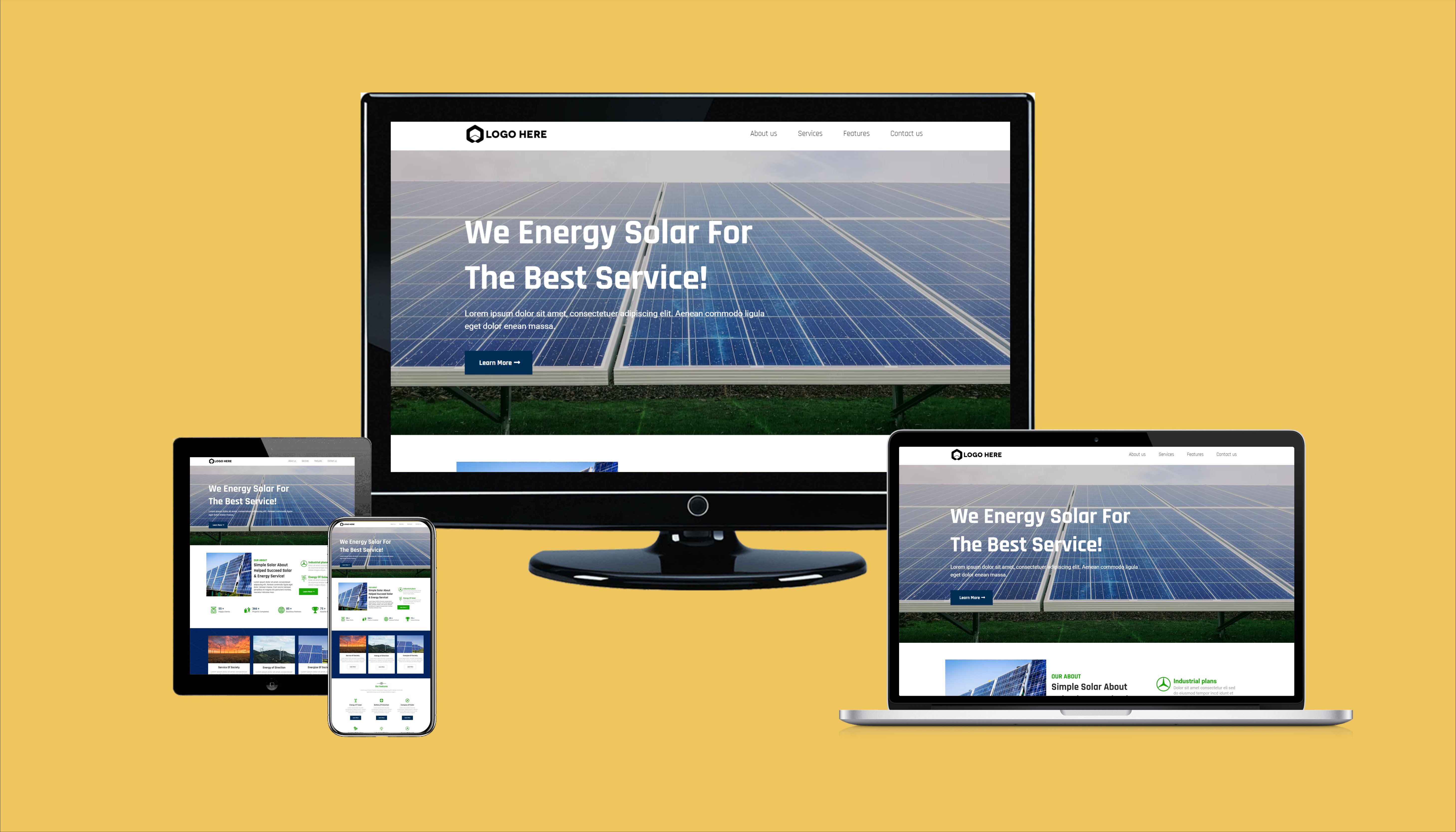 Contractor website built by RAFVantage
