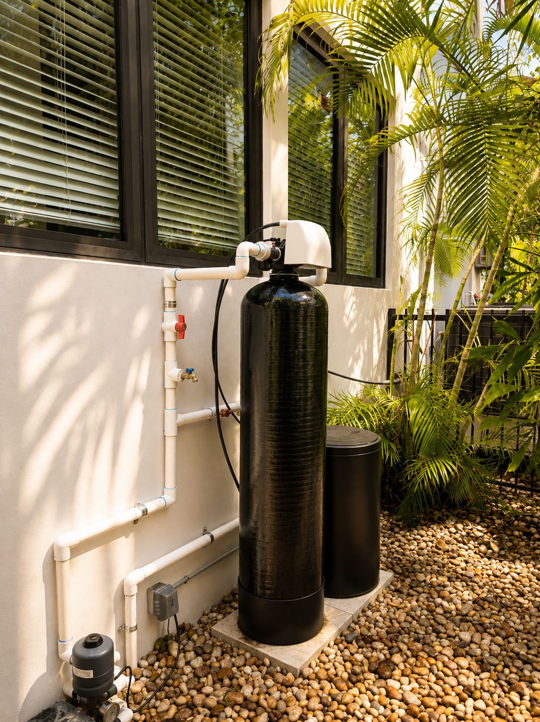 Flow Water mixed bed single-tank system