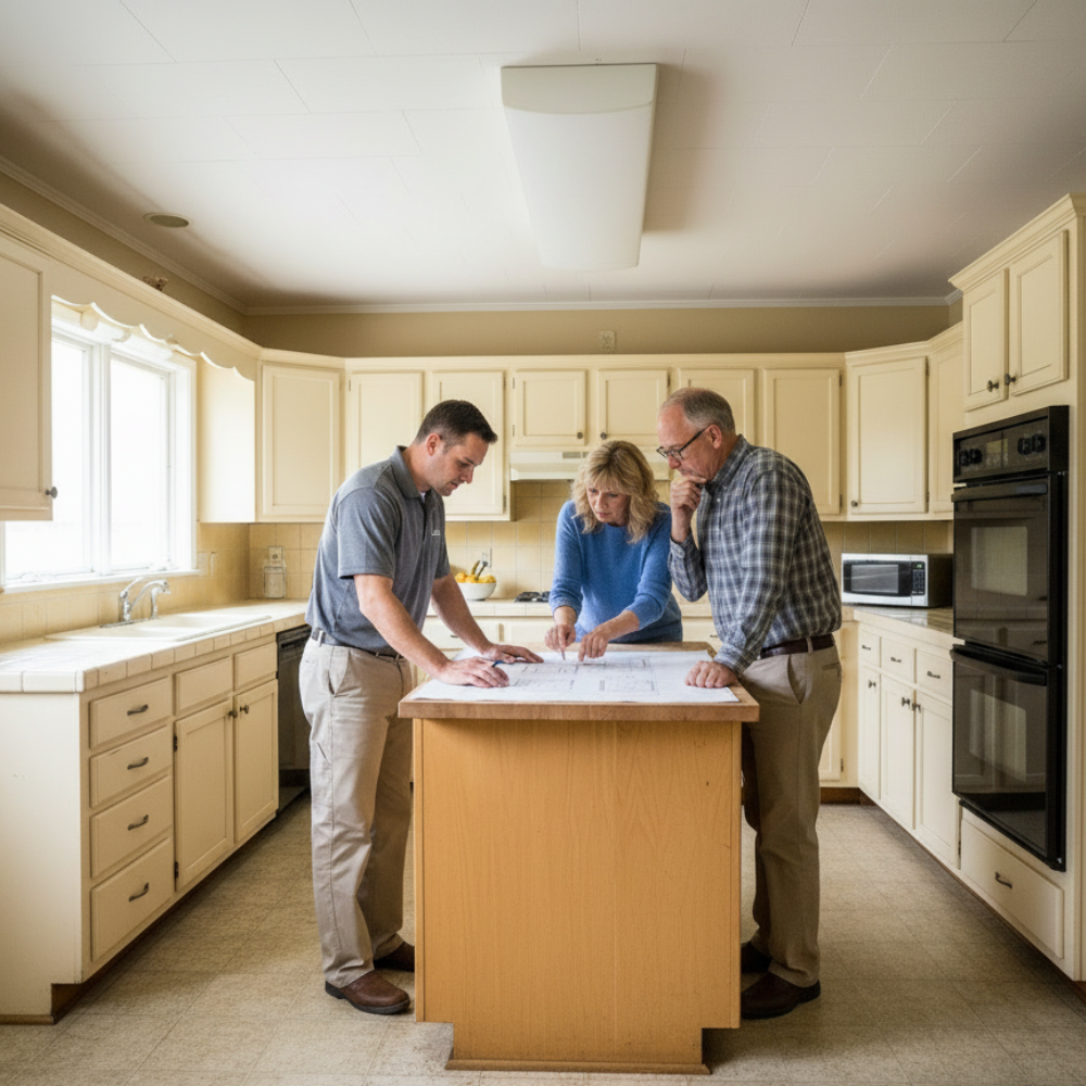 Custom cabinetry project by Trusted Home Improvement