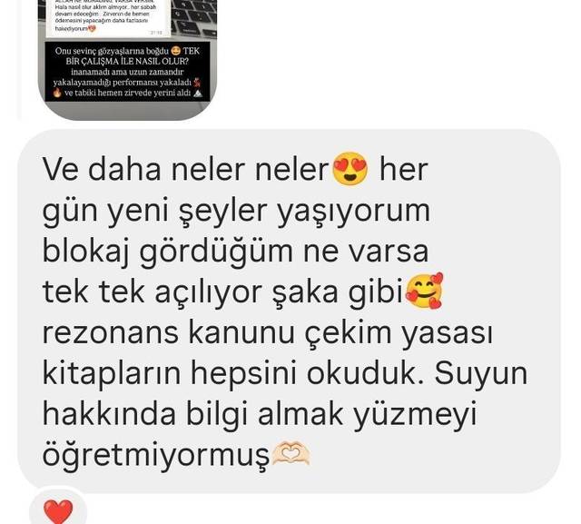 Katılımcı mesajı