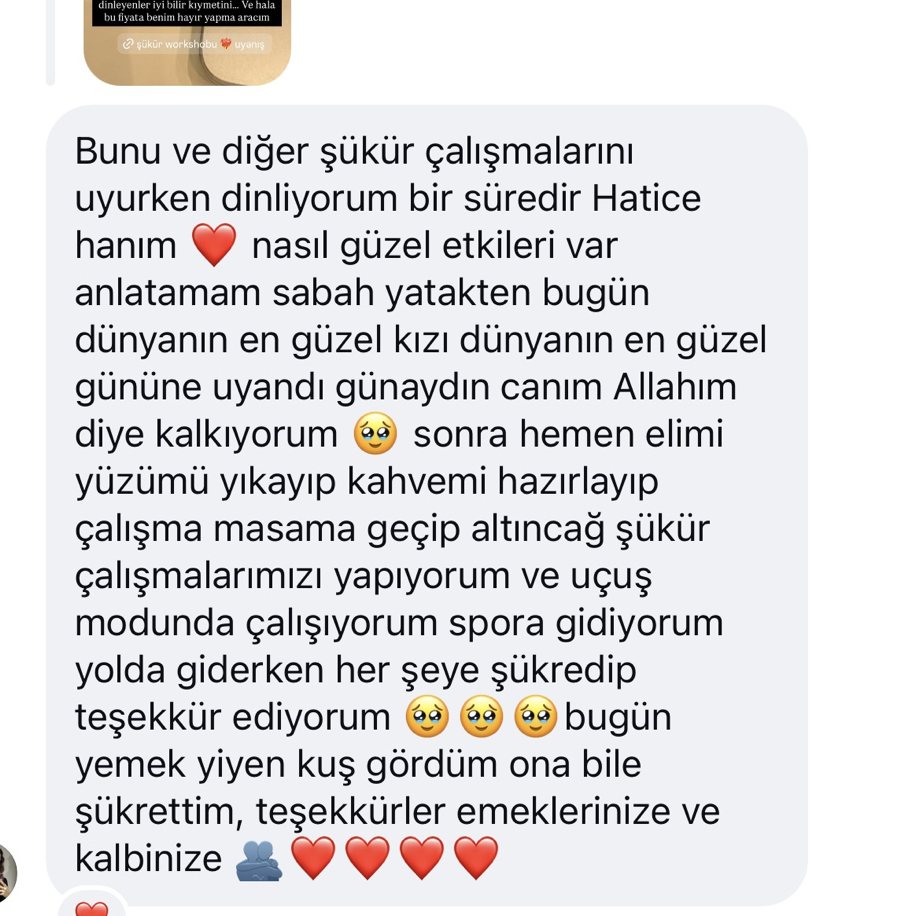 Şükür Workshopları — Uyanıştan Oluşa
