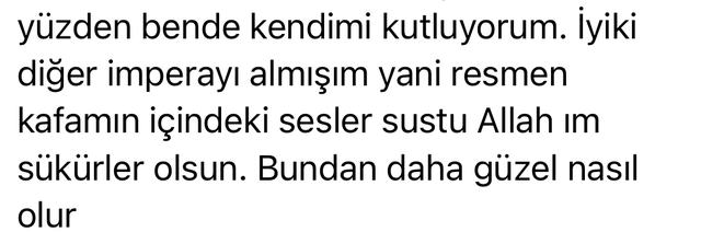 Katılımcı mesajı