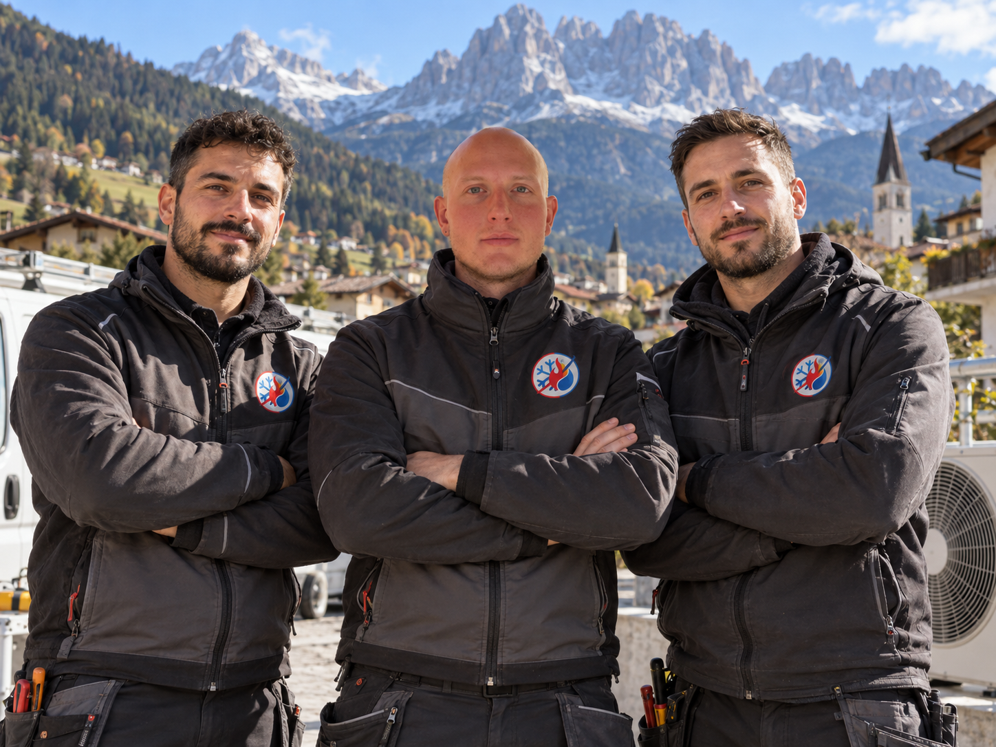 Nicola e il team Eco Tecno