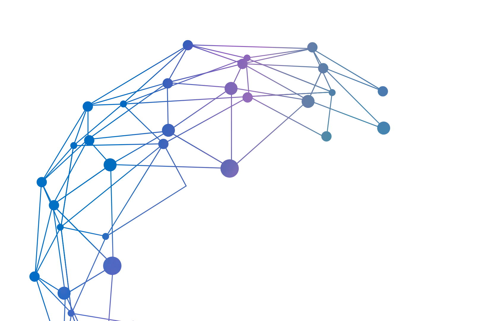 IMPAQT CRM and automation network visual showing connectivity 