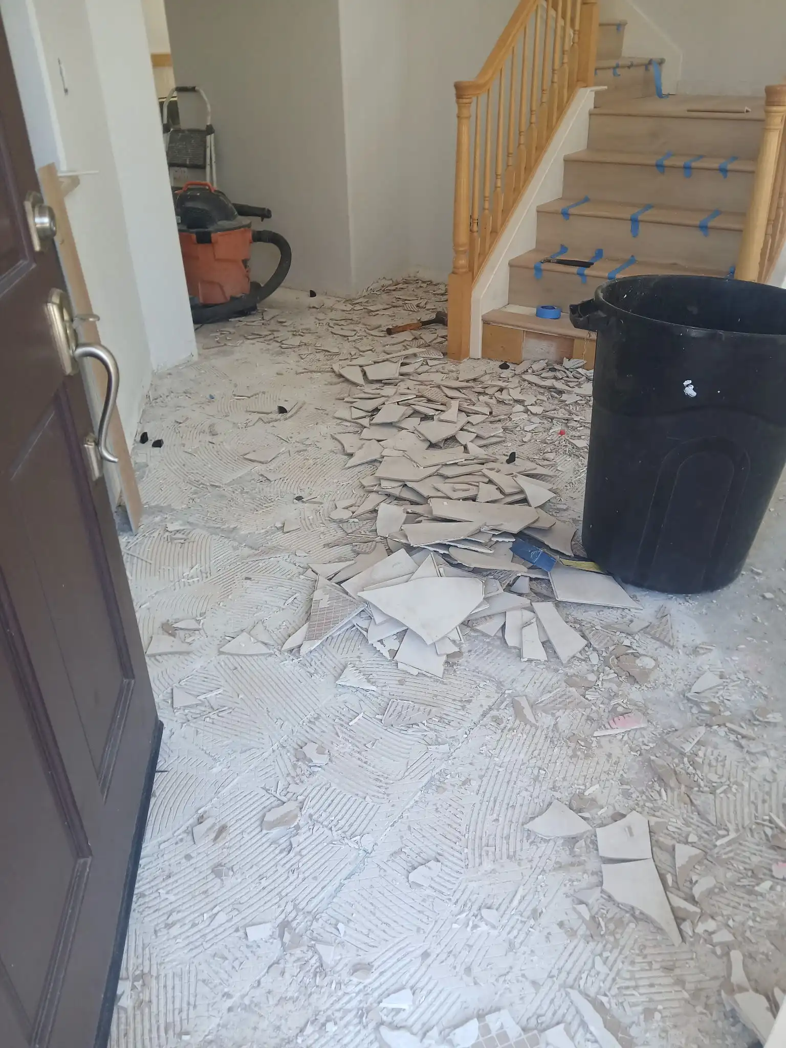 Before junk removal