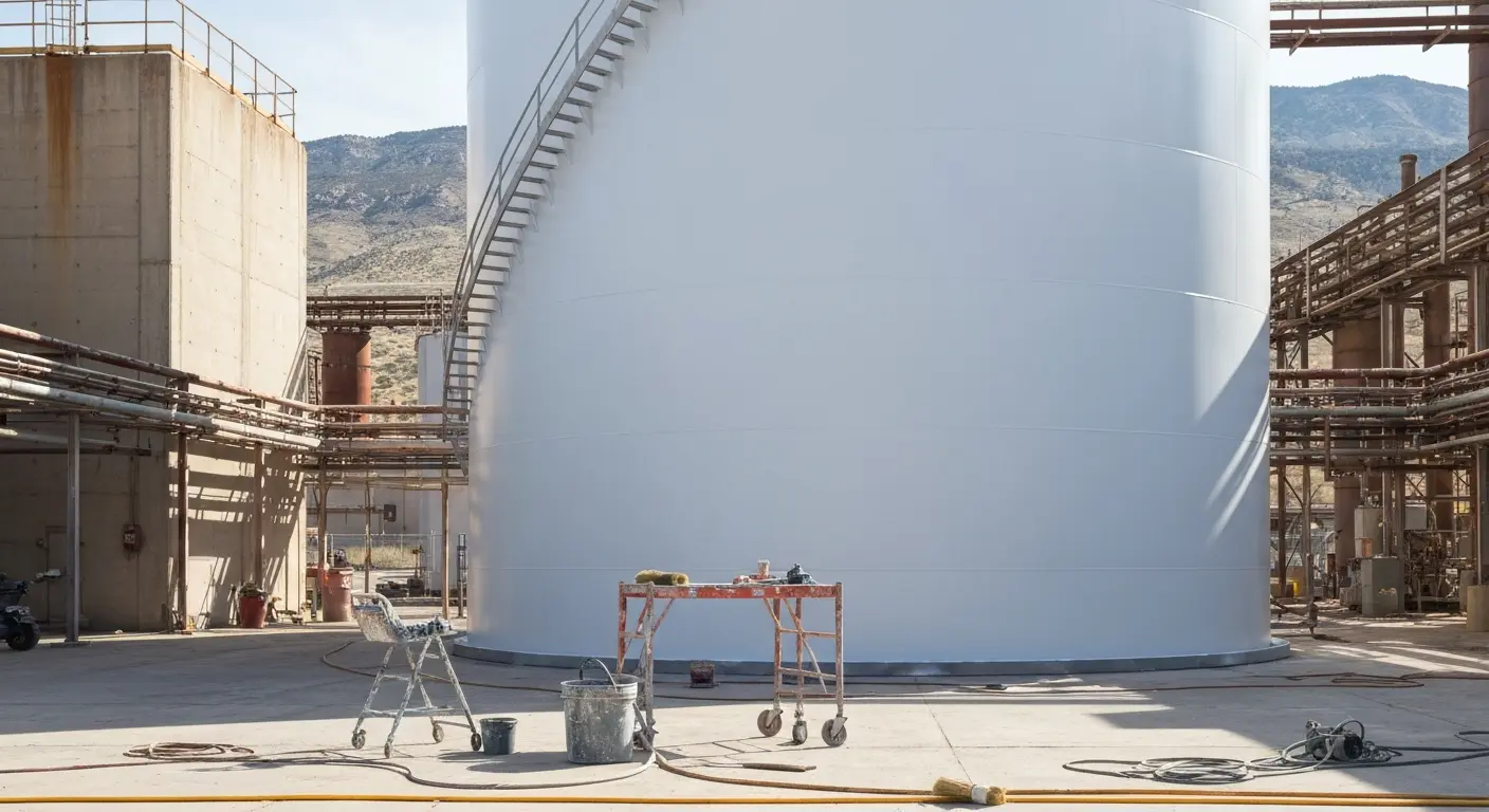 Industrial facility painting
