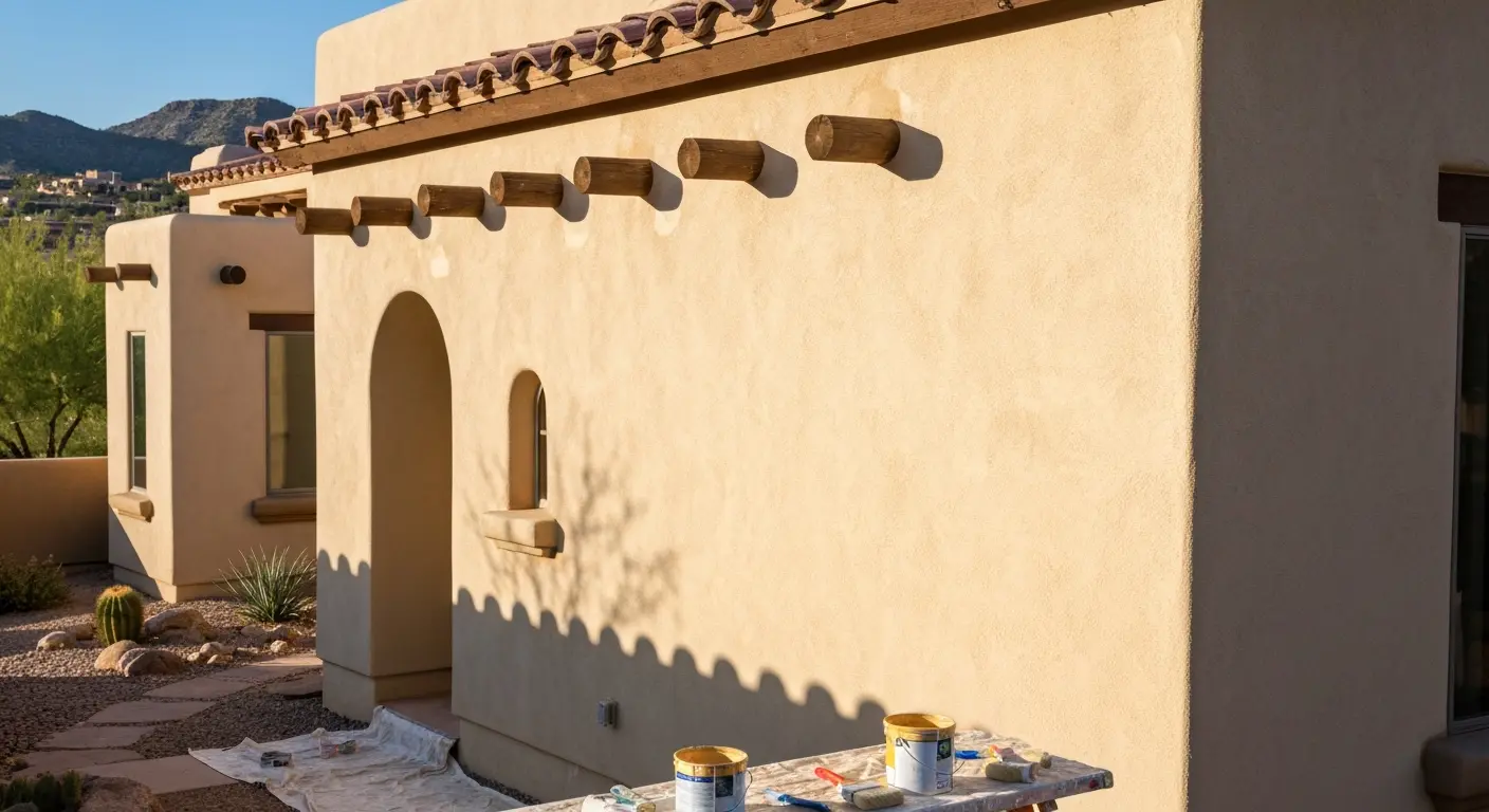 Residential exterior painting