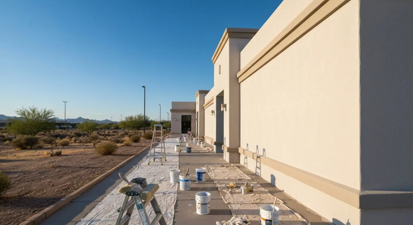 Commercial painting services