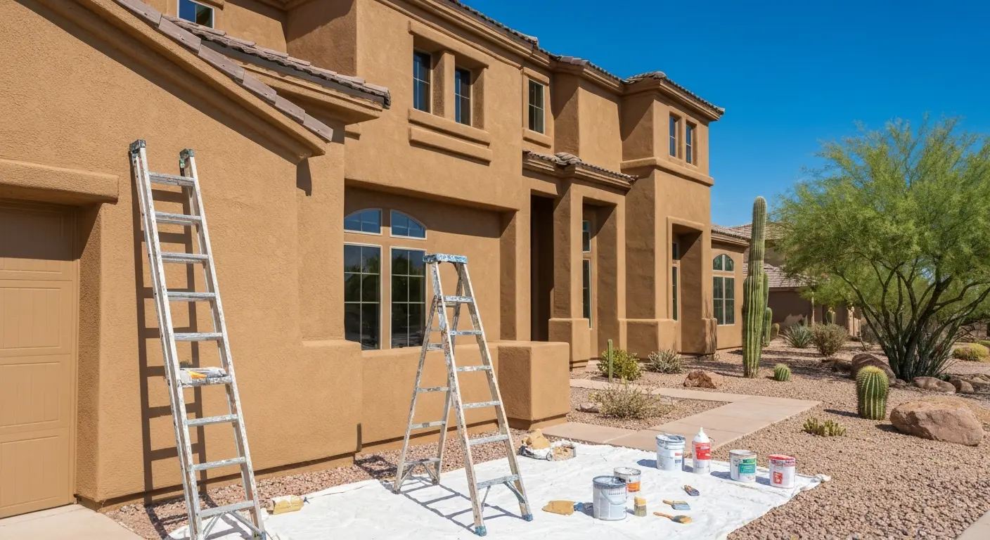 Residential painting project