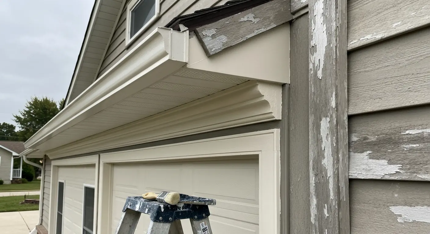 Trim and accent exterior painting