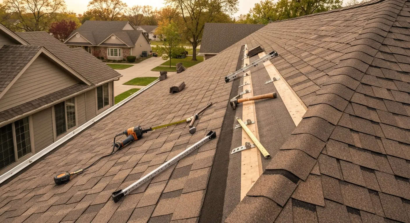 Siding and roofing project