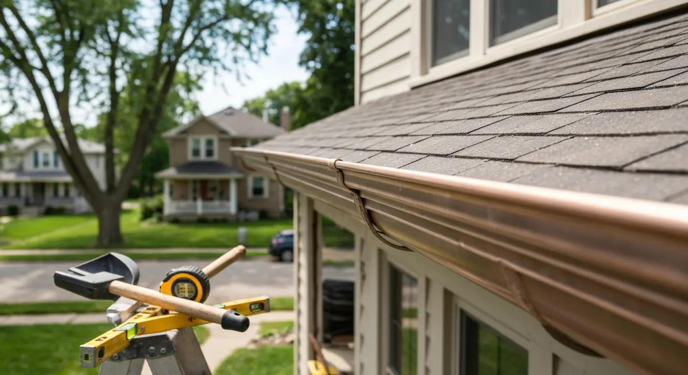 Gutter installation and repair