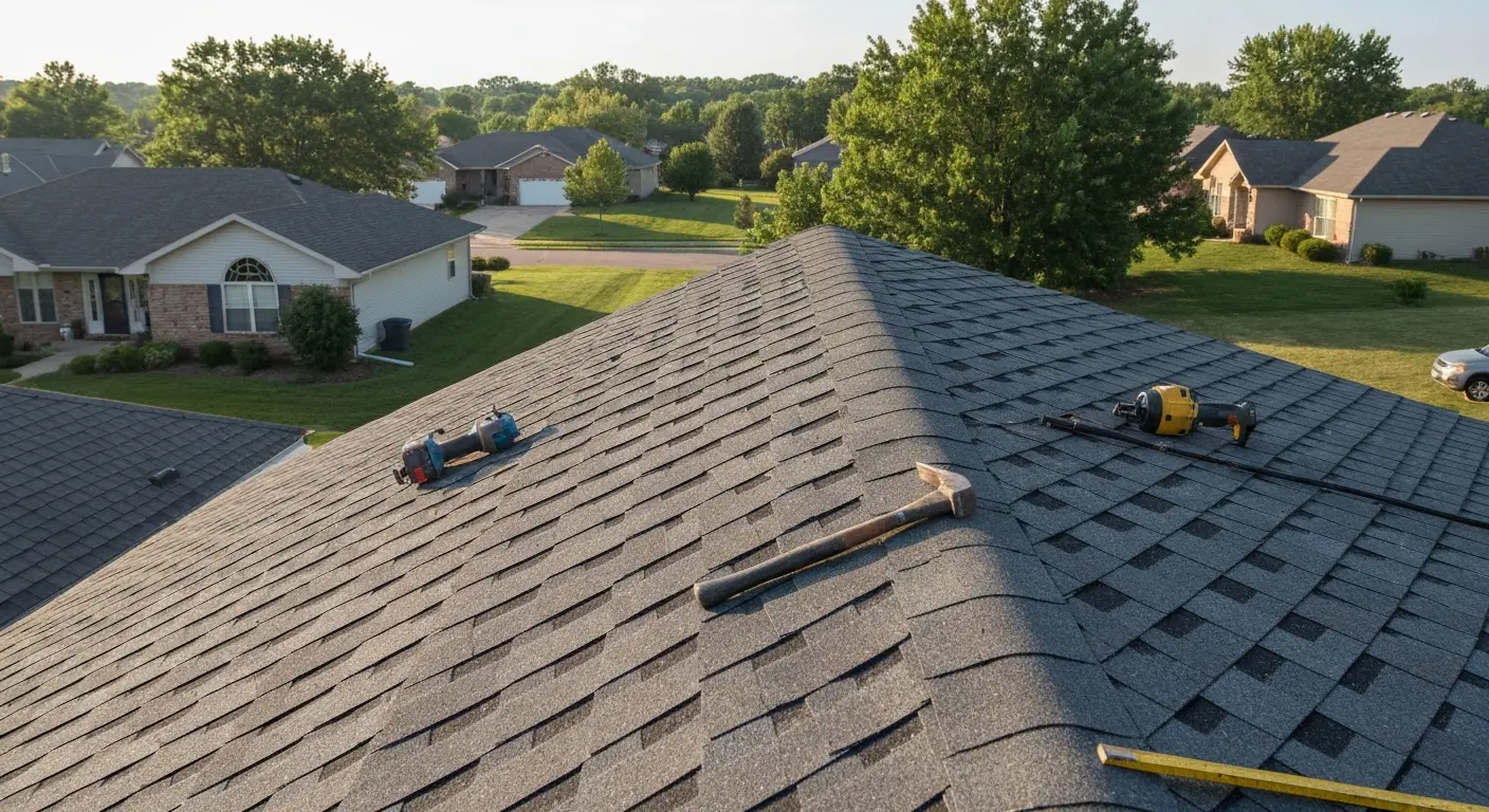 Roof repair in West Des Moines