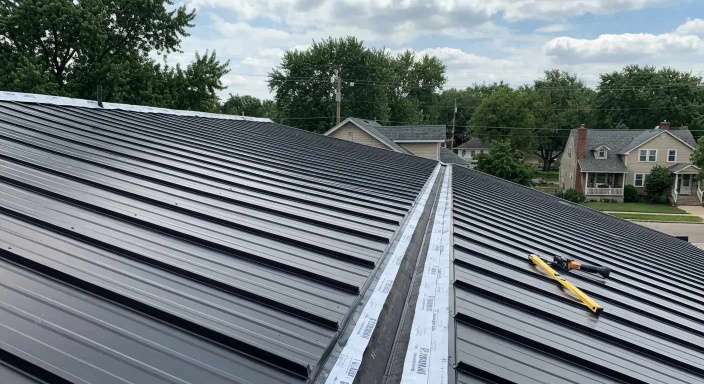 Roof replacement project