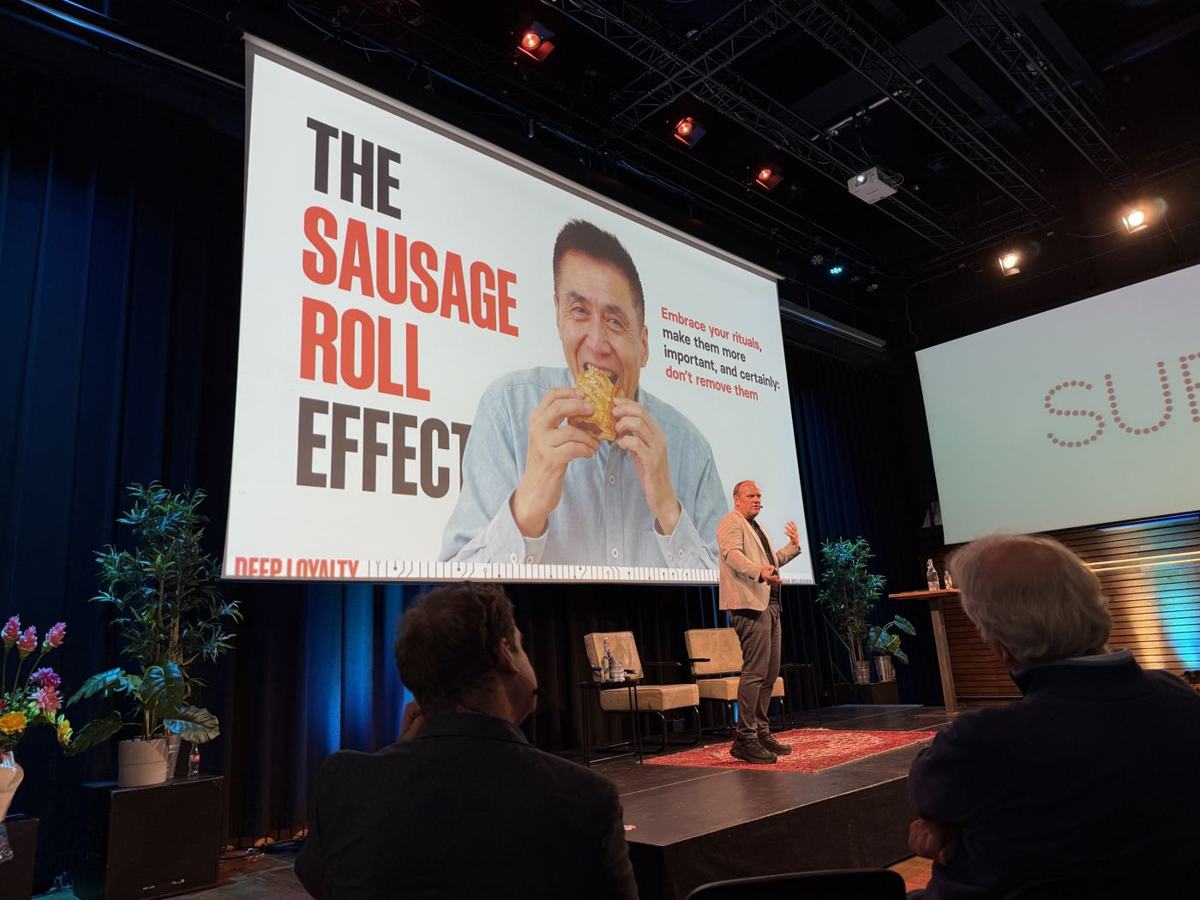 Slide: The sausage roll effect