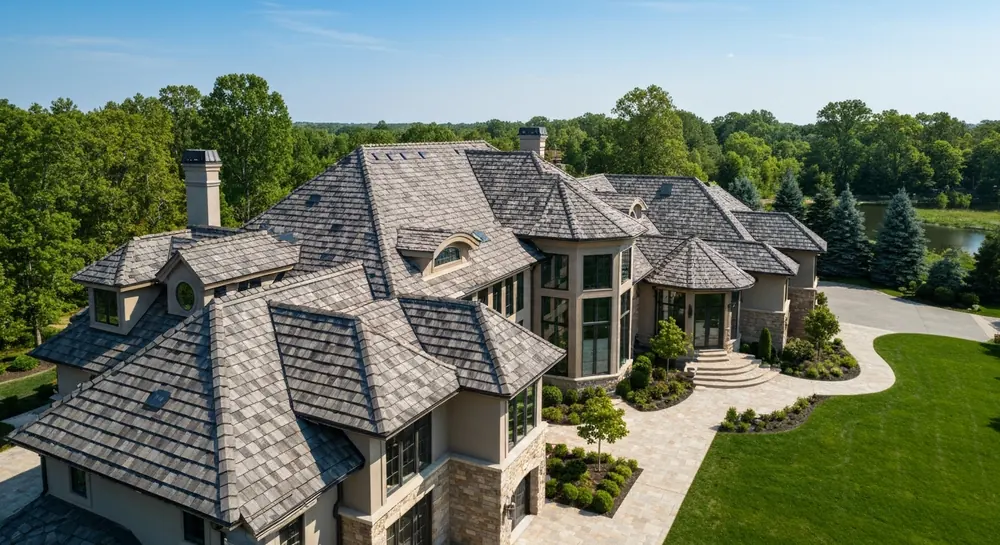 Custom roof installation