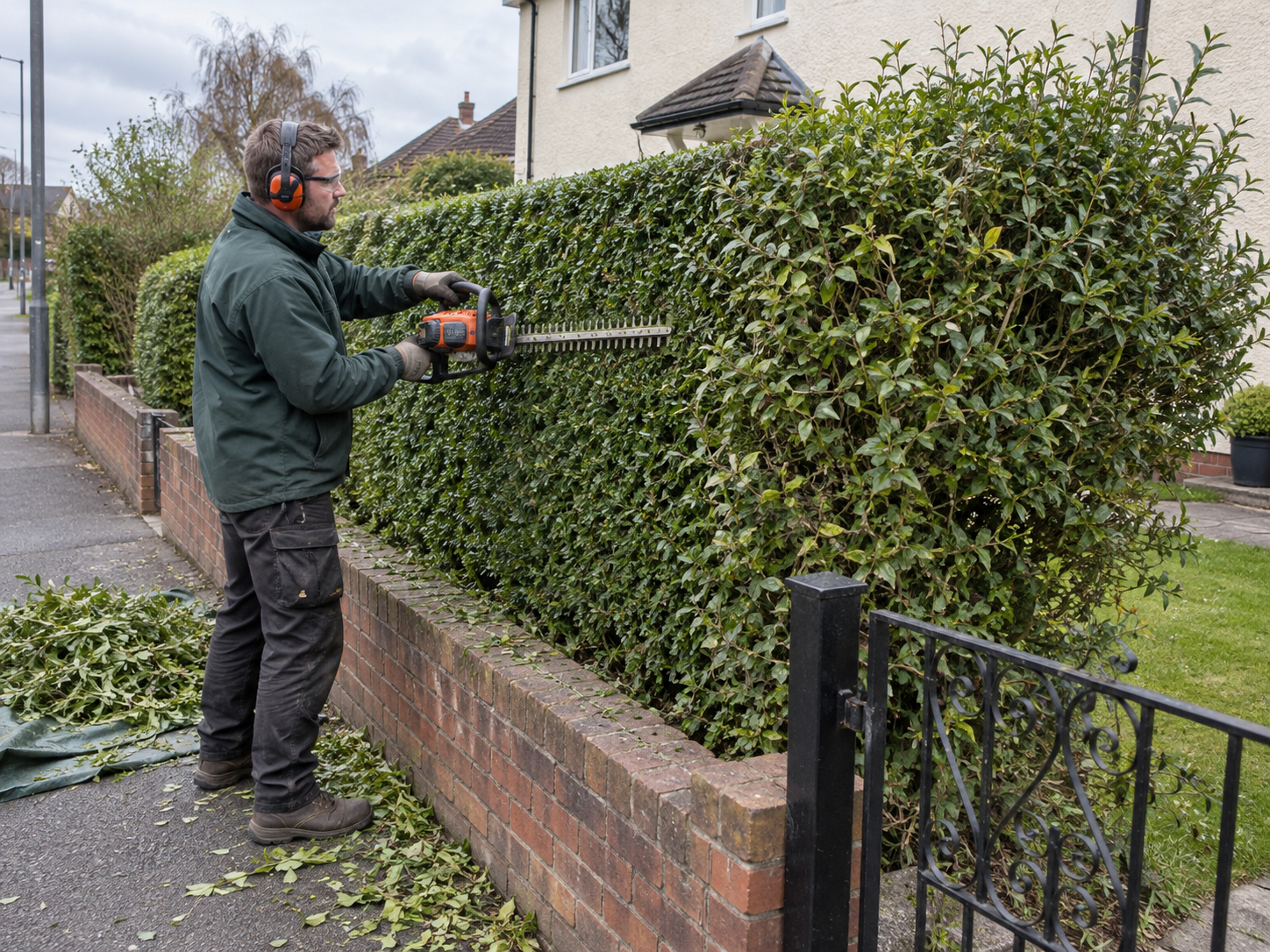 Hedge cutting, reduction and removal by A & J Treecare & Landscapes