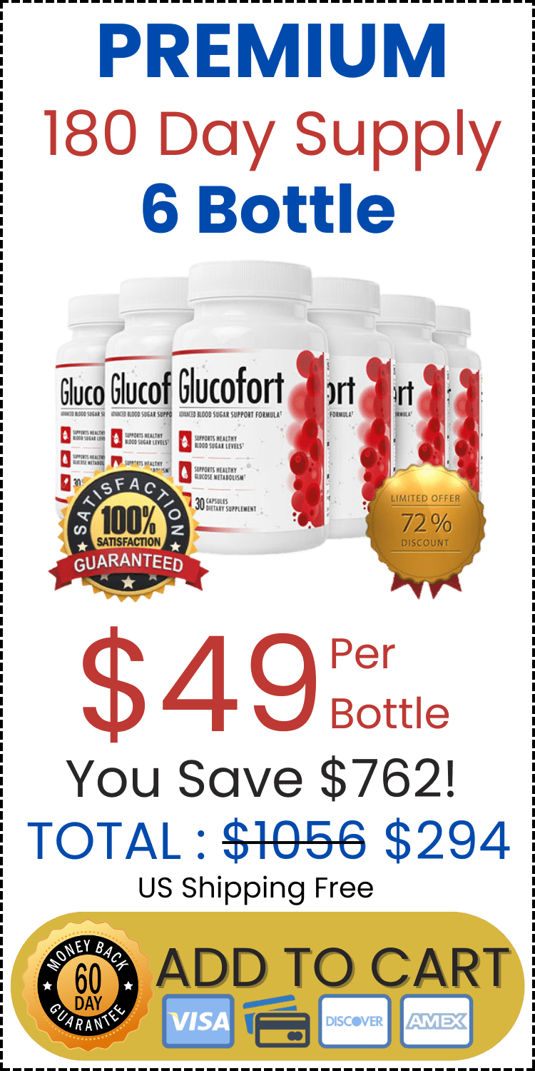 glucofort buy 6 bottles