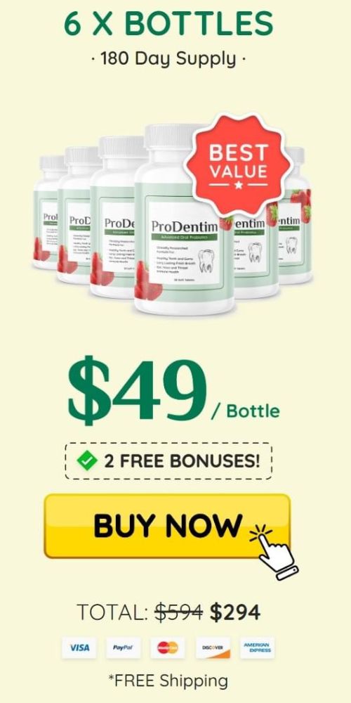 prodentim buy 6 bottles