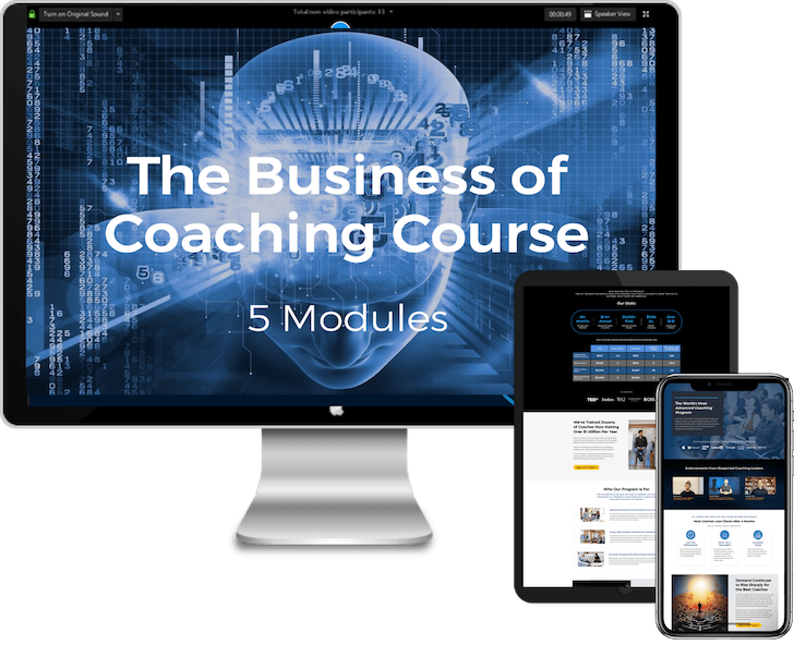 The Business Of Coaching Course with Bryan Franklin (Strategy, Ops, Marketing, Sales)