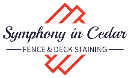 Symphony in Cedar Fence Staining Deck Staining Pergola Staining Wood Restoration