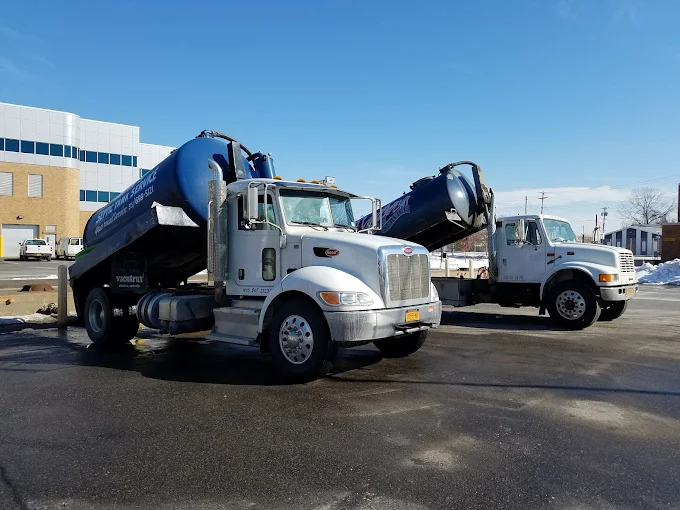 Hahn's Septic trucks