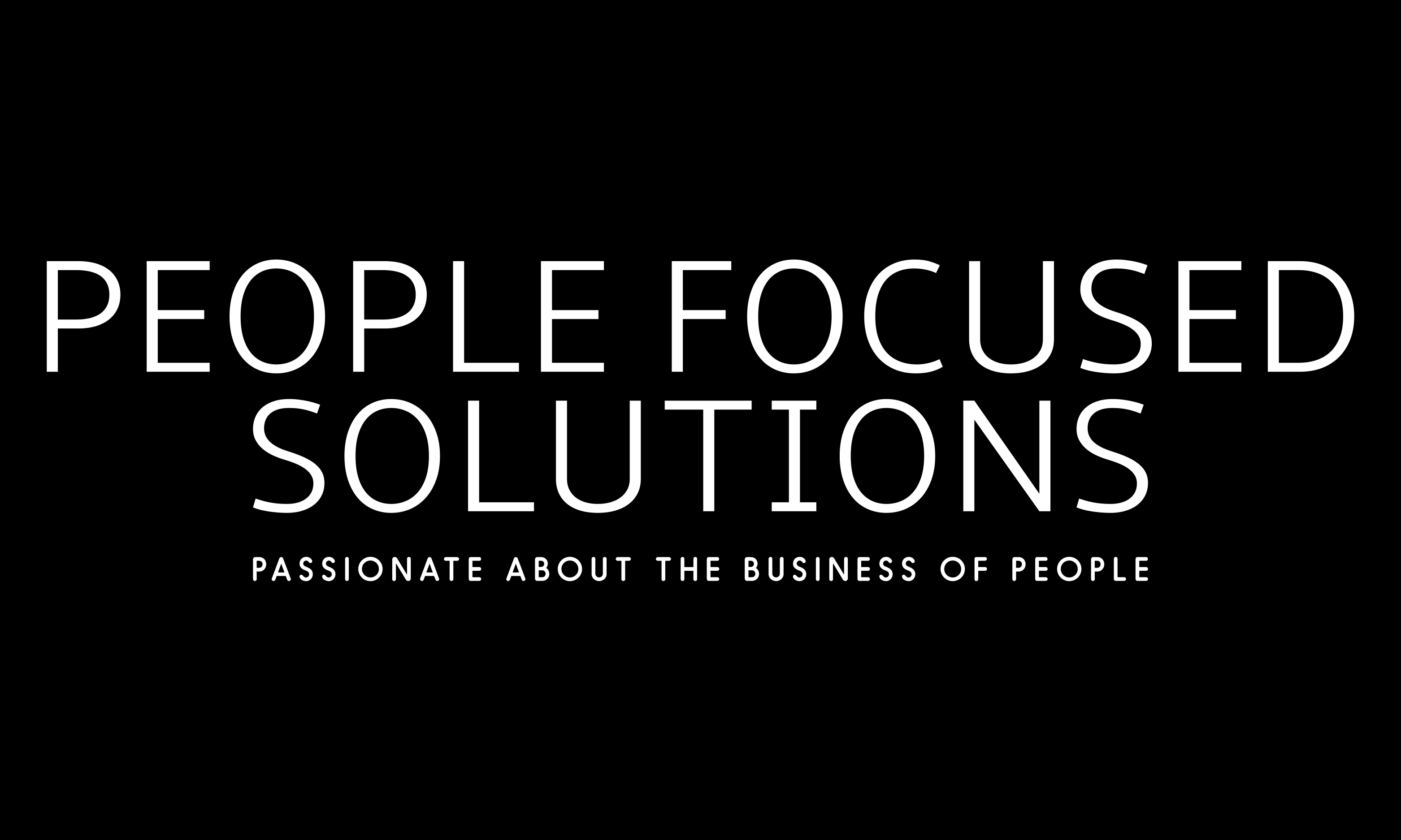 People Focused Solutions