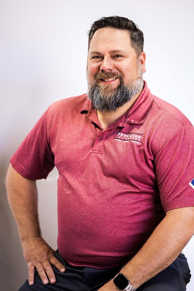Portrait of Kevin Krebs, owner of ProCover Exteriors