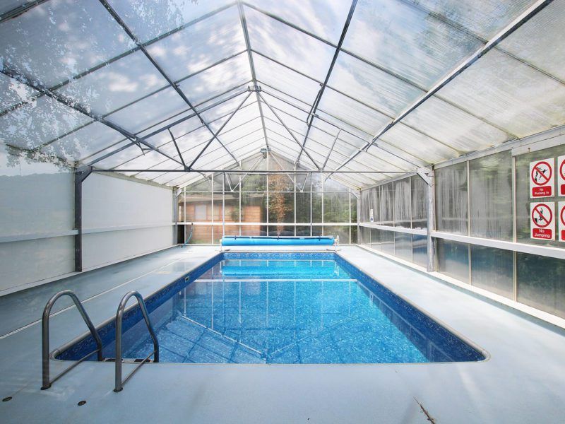 Indoor swimming pool at Eaton Manor Estate