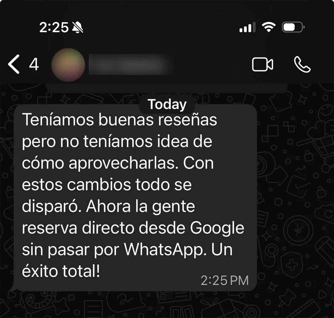 Testimonio cliente RQV