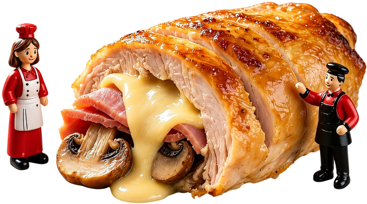 Pechuga rellena