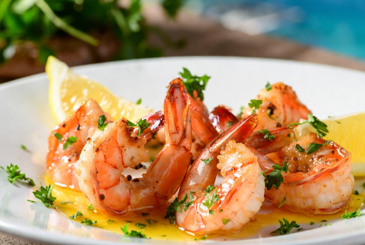Grilled Gulf Shrimp with Florida Citrus Butter