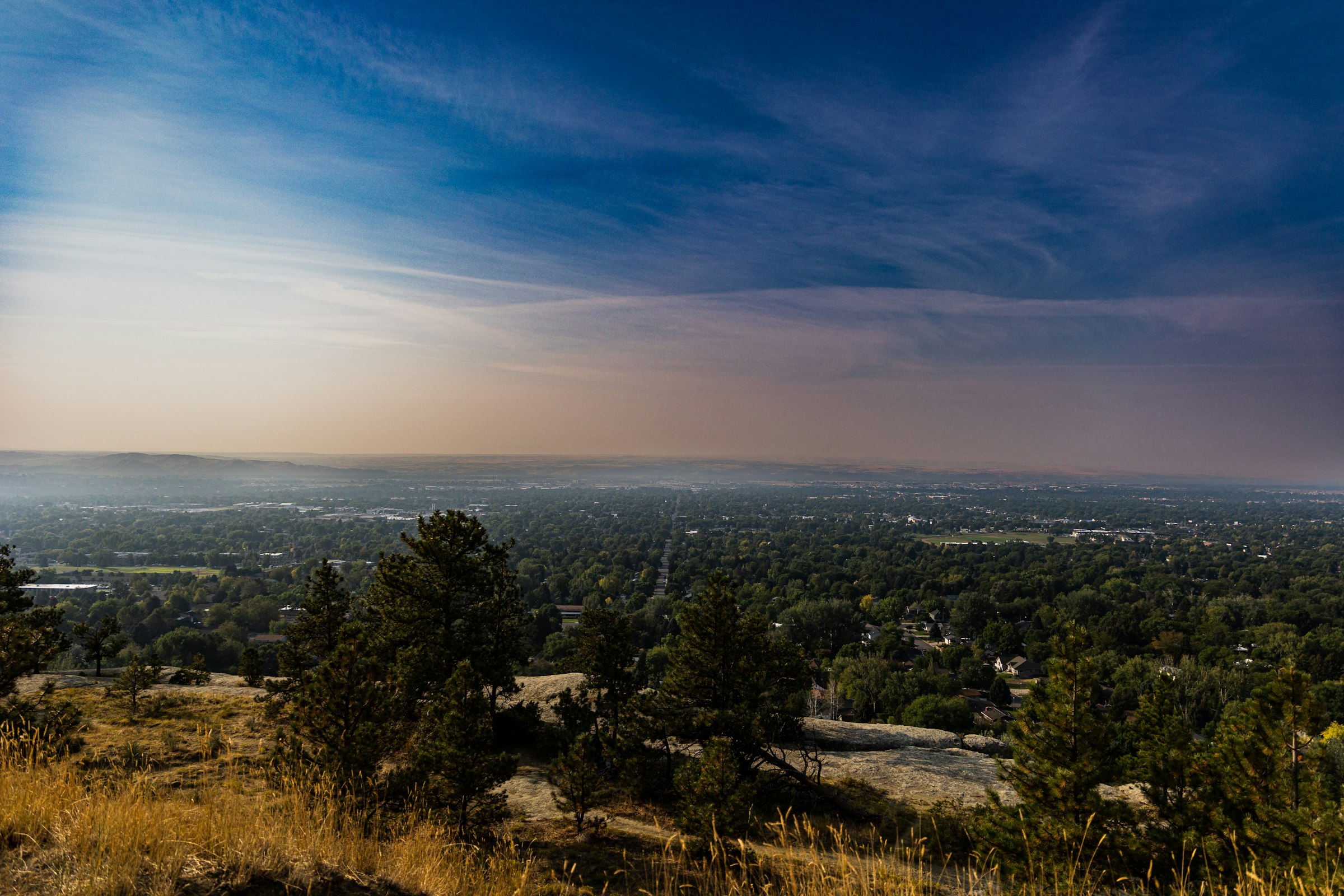 Billings seen from the Rims