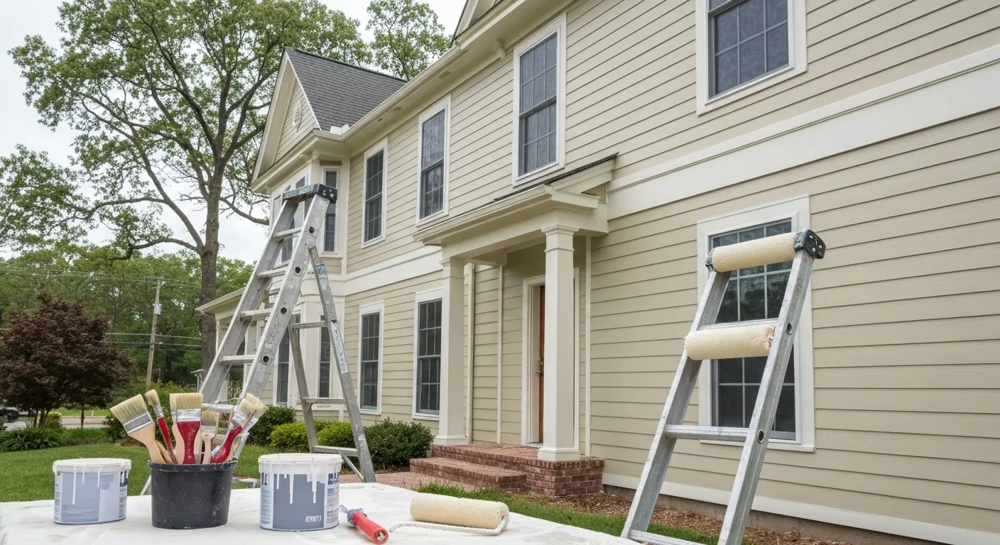 Exterior house painting