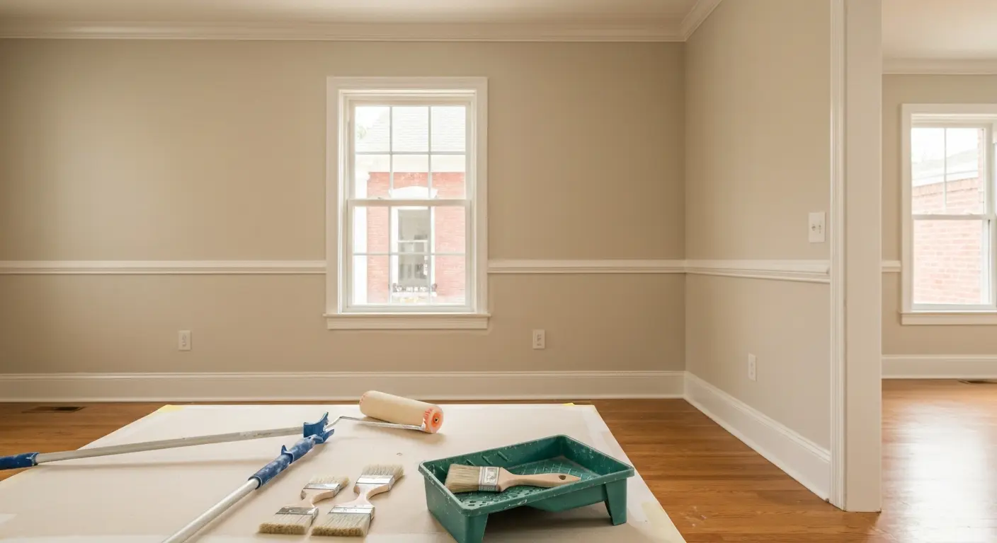 Interior painting project