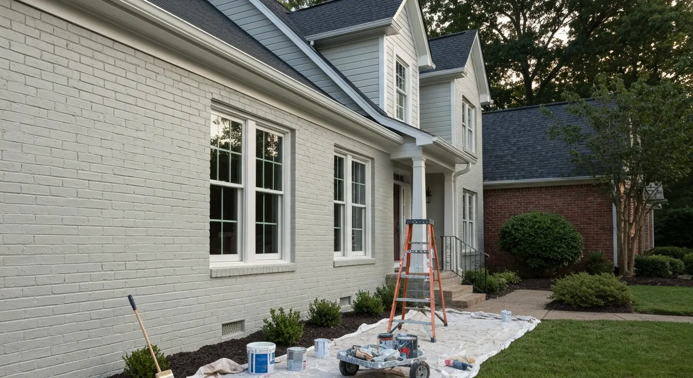 Exterior house painting