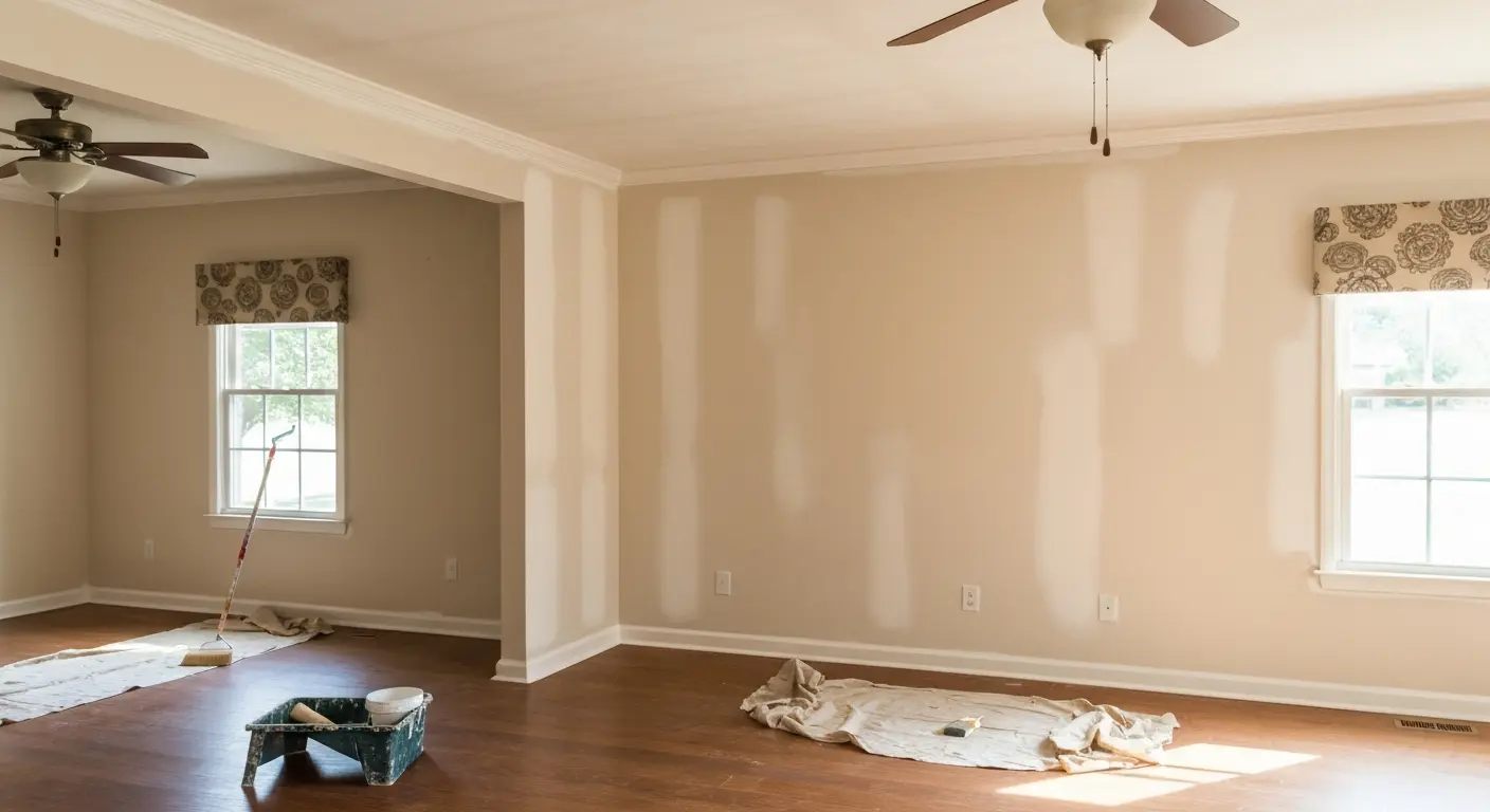 Interior painting project