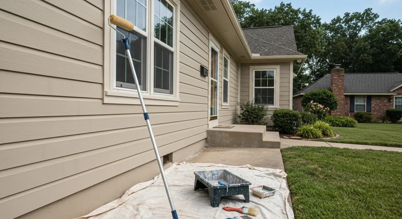 Exterior house painting