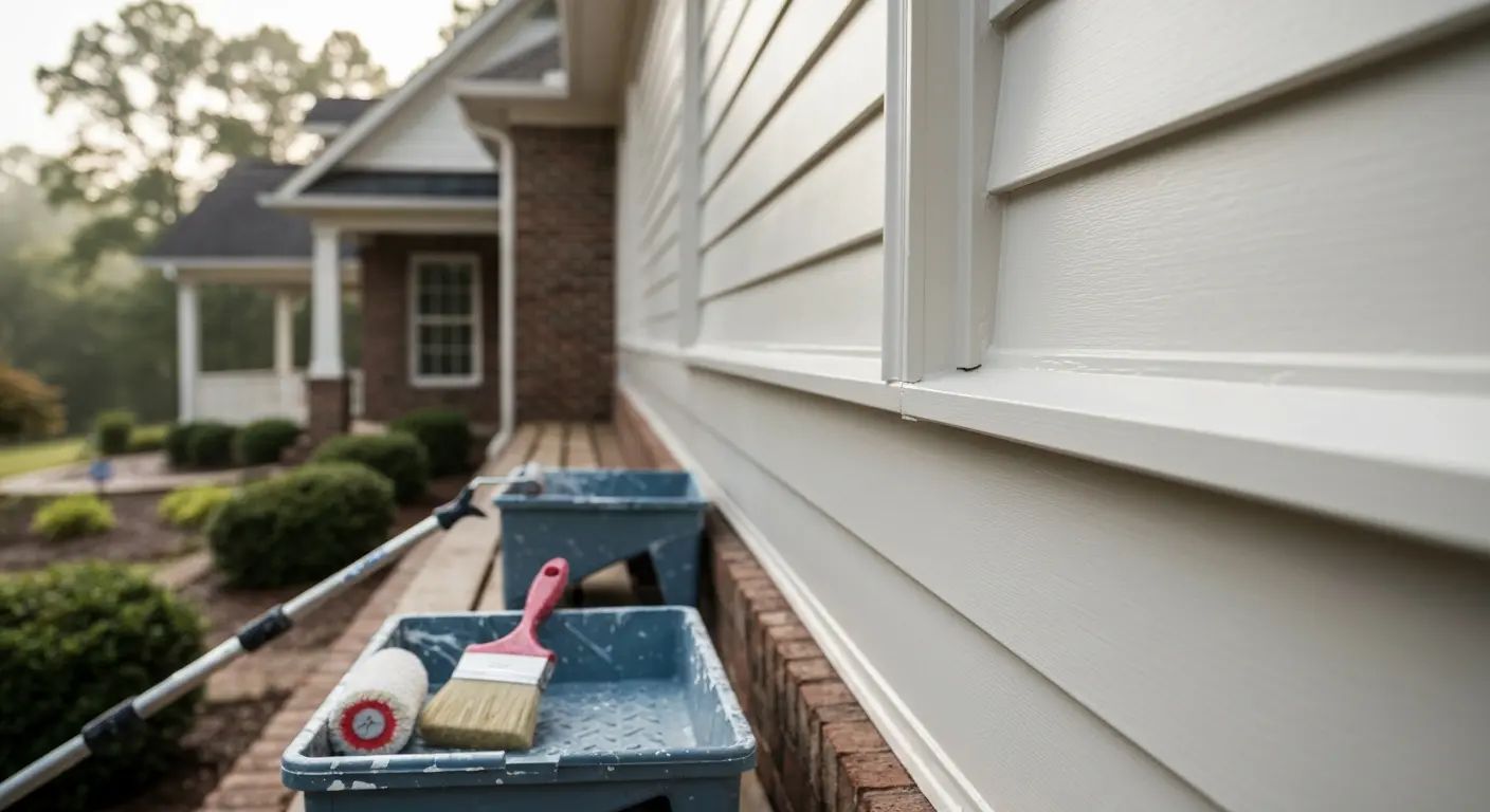 Exterior painting project