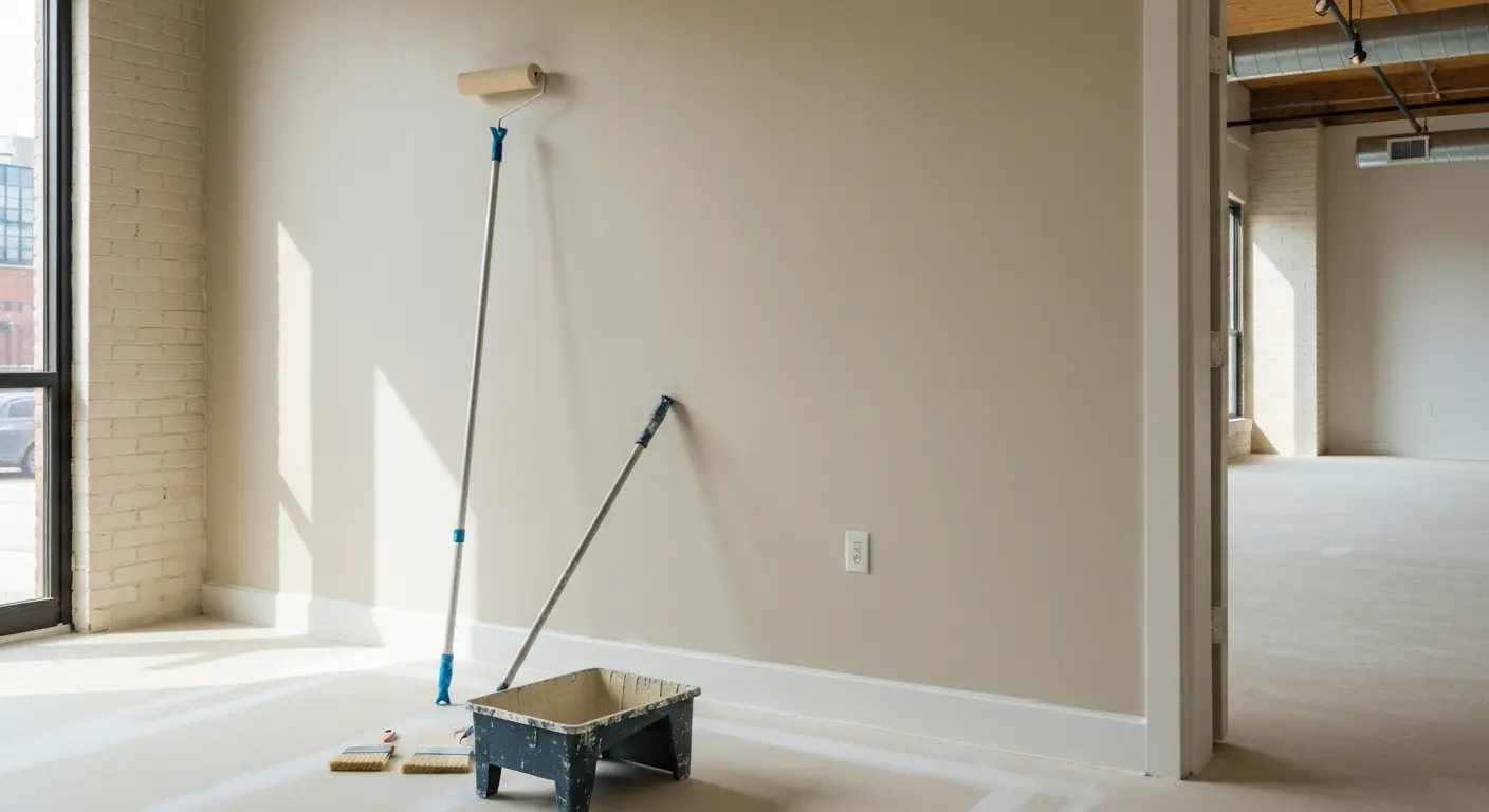 Commercial painting project