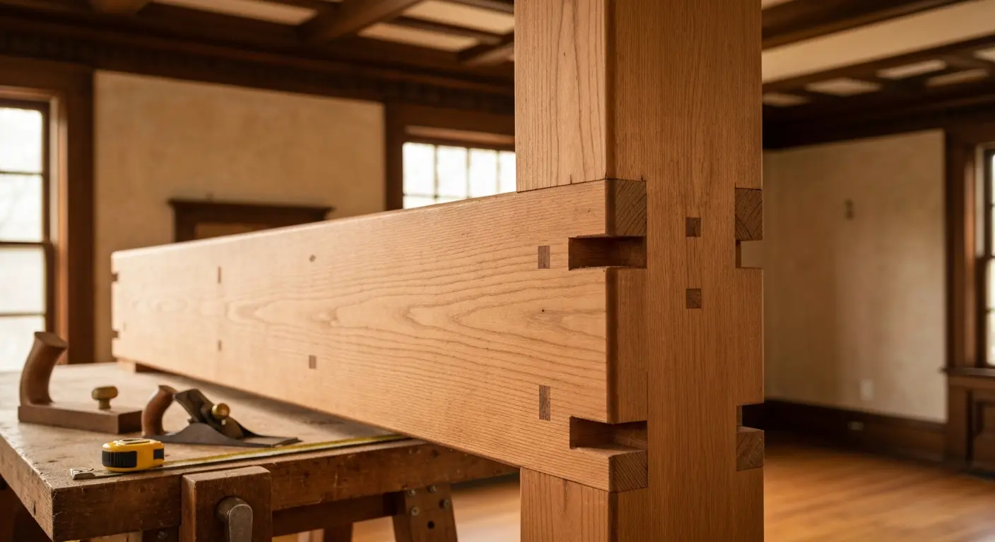 Carpentry repair project