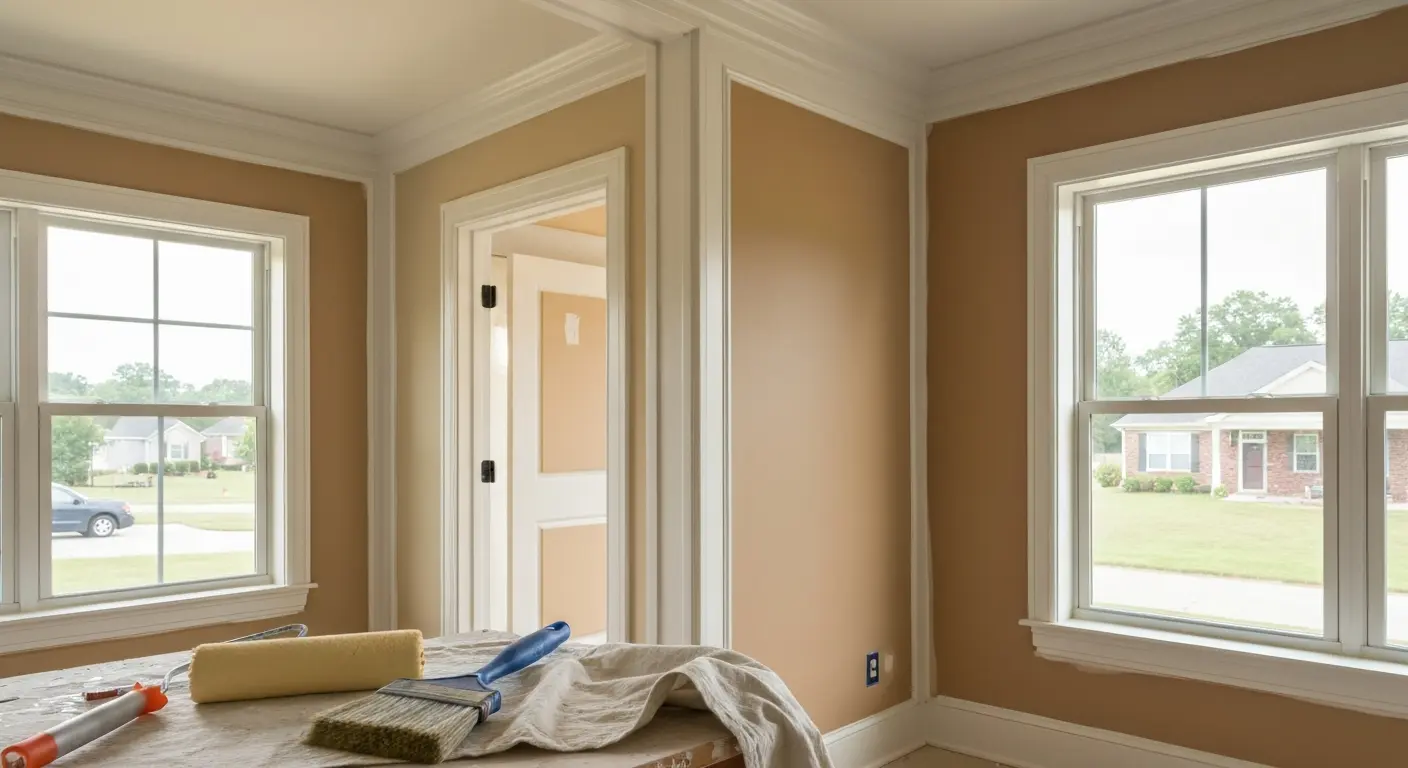 Interior room painting