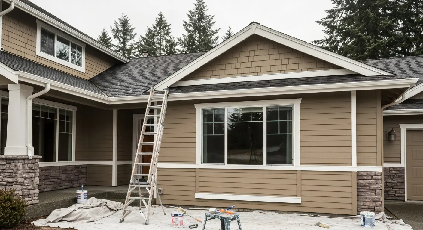 Exterior painting project