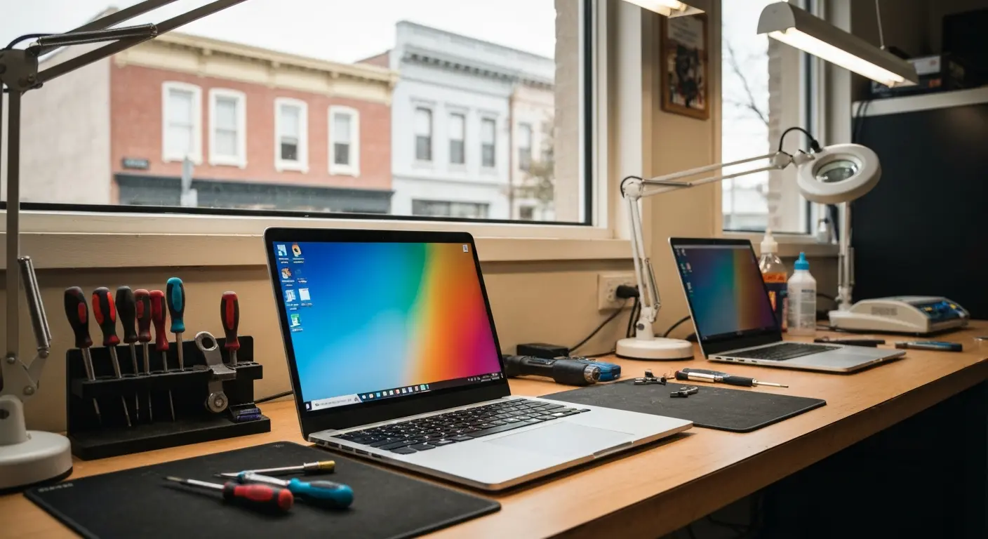 Laptop screen repair