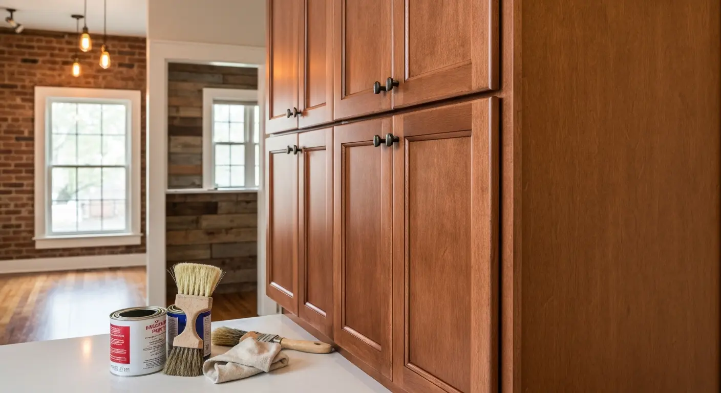 Cabinet refinishing