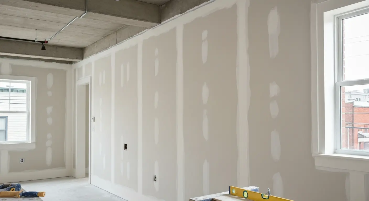 Interior drywall and paint