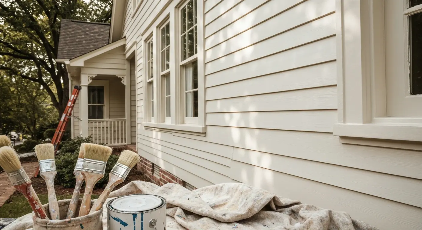 Exterior painting project